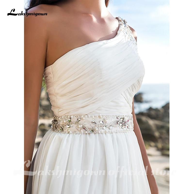 One shoulder beach dress clearance