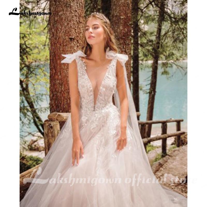 Blush Pink Wedding Dress A Line Bride Gowns Plus Size - ROYCEBRIDAL OFFICIAL STORE