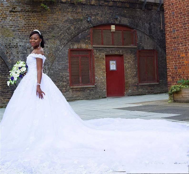 Elegant South African Bridal Dress Luxury Wedding Gowns