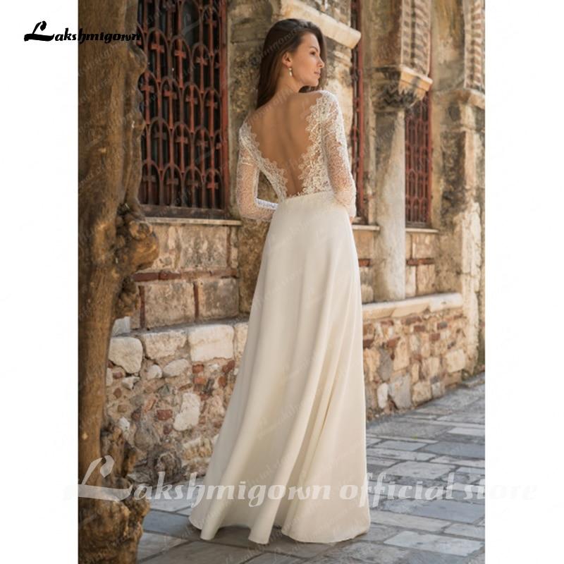 Lace Wedding Dresses Boho Beach Tulle Marriage Bridal Gowns