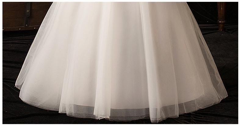 New High Neck Three Quarter Sleeve Wedding Dress Sexy Illusion Lace Applique Plus Size Vintage Bridal Gown Robe De Mariee L