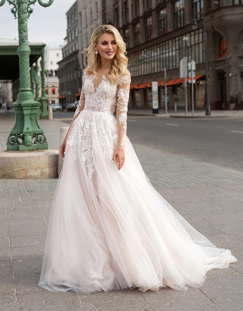 Simple Soft Satin V Neck Mermaid Wedding Dresses Long Beach Bridal Dre –  MyChicDress