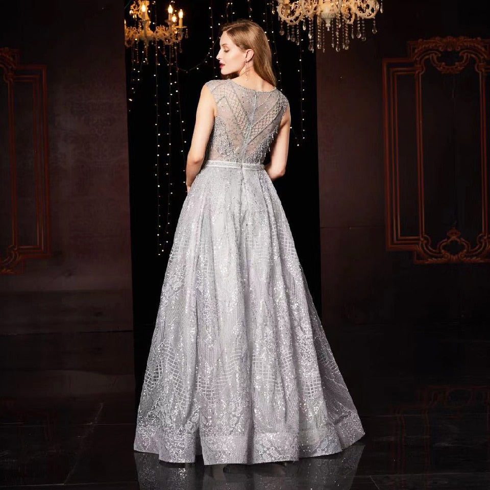 Lakshmigown Dubai Prom Dresses Long Special Occasion 2021 Elegant Eveing Gowns Women Formal Dinner Wedding Party Dress