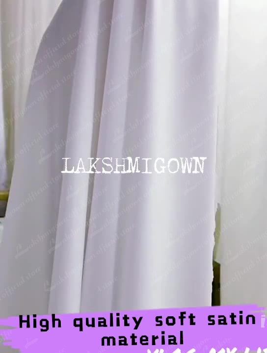 Lakshmigown Simple Short Wedding Dresses Long Sleeves Ankle-Length A-Line Bride Dresses Pleated Wedding Gowns with Pocket - ROYCEBRIDAL OFFICIAL STORE