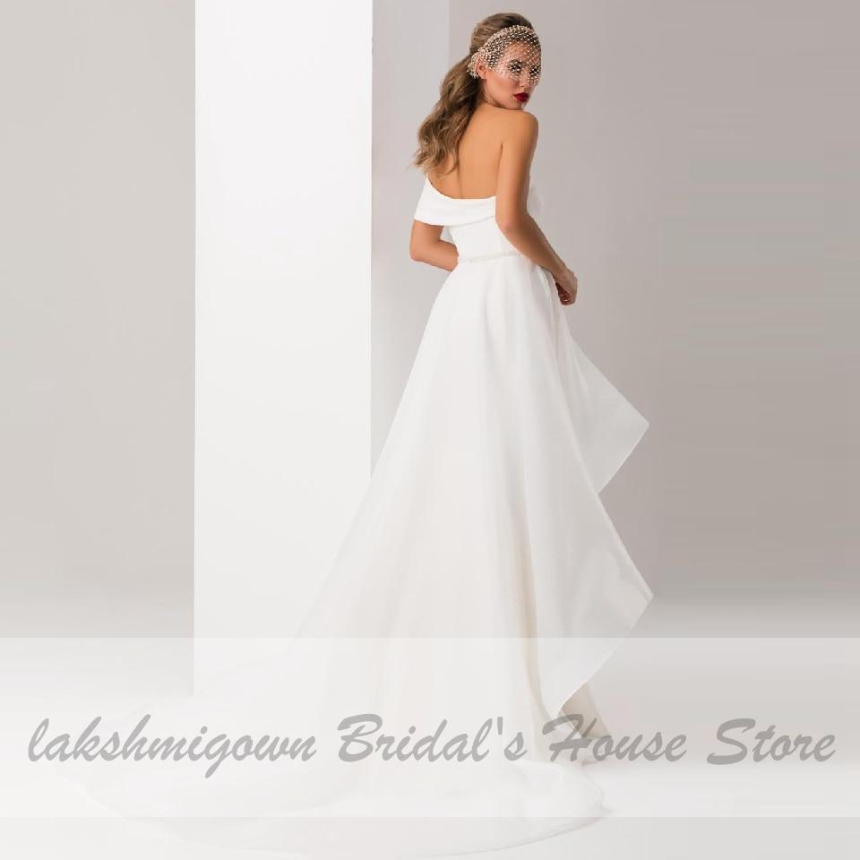 Satin Detachable Skirt Wedding Dress Mermaid Elegant