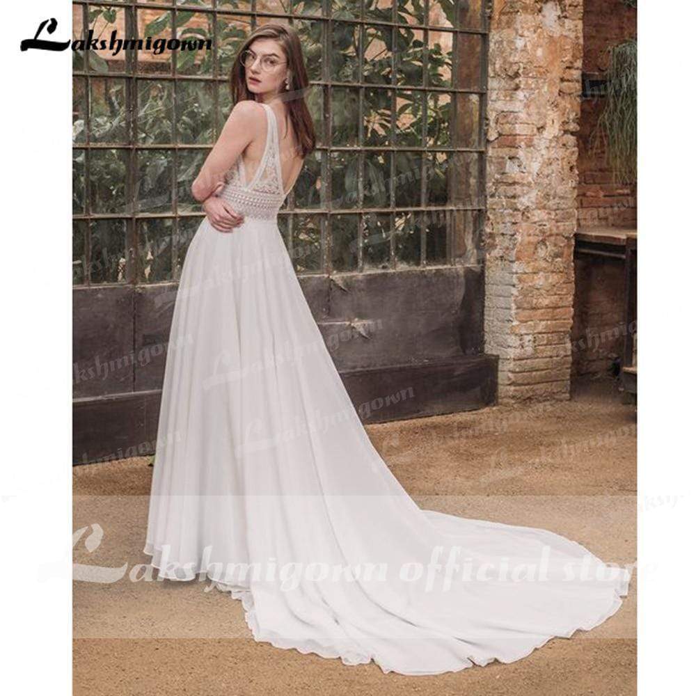 Simple Beach Wedding Dresses 2021 Sexy Off The Shoulder