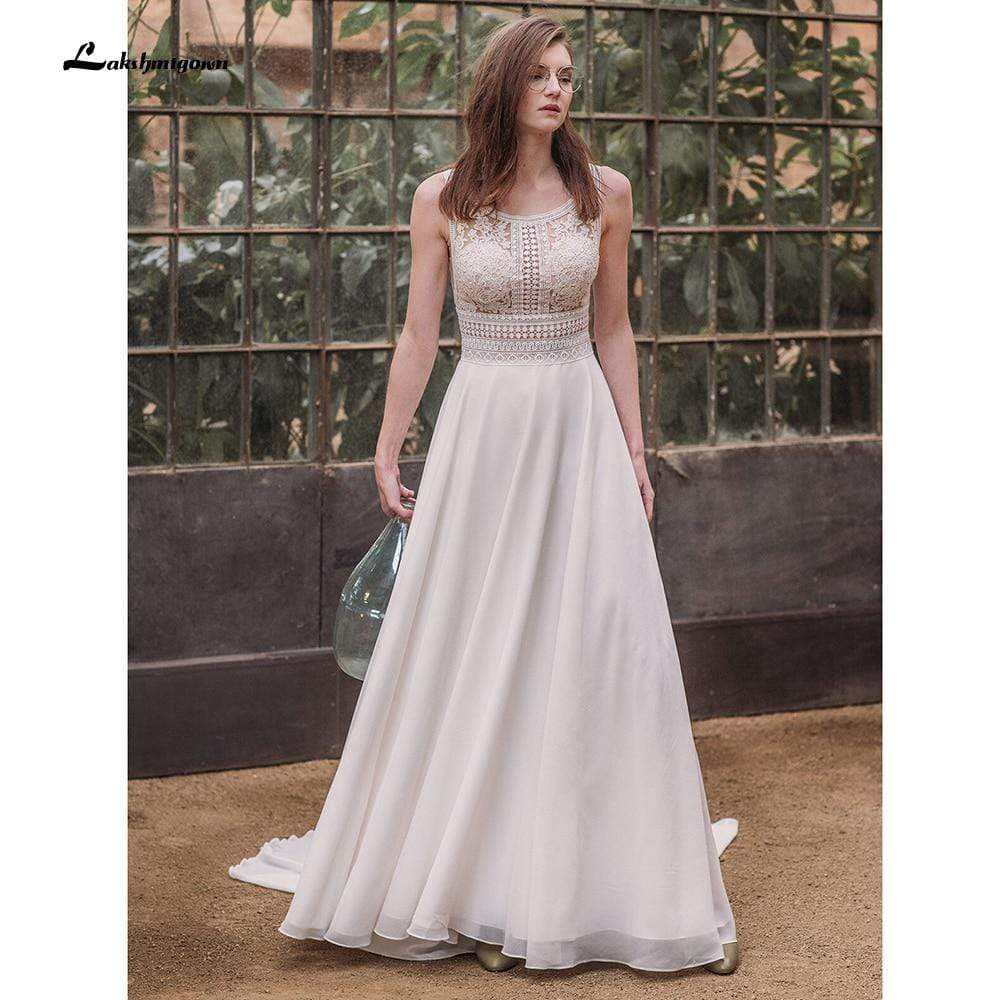 Simple Beach Wedding Dresses 2021 Sexy Off The Shoulder