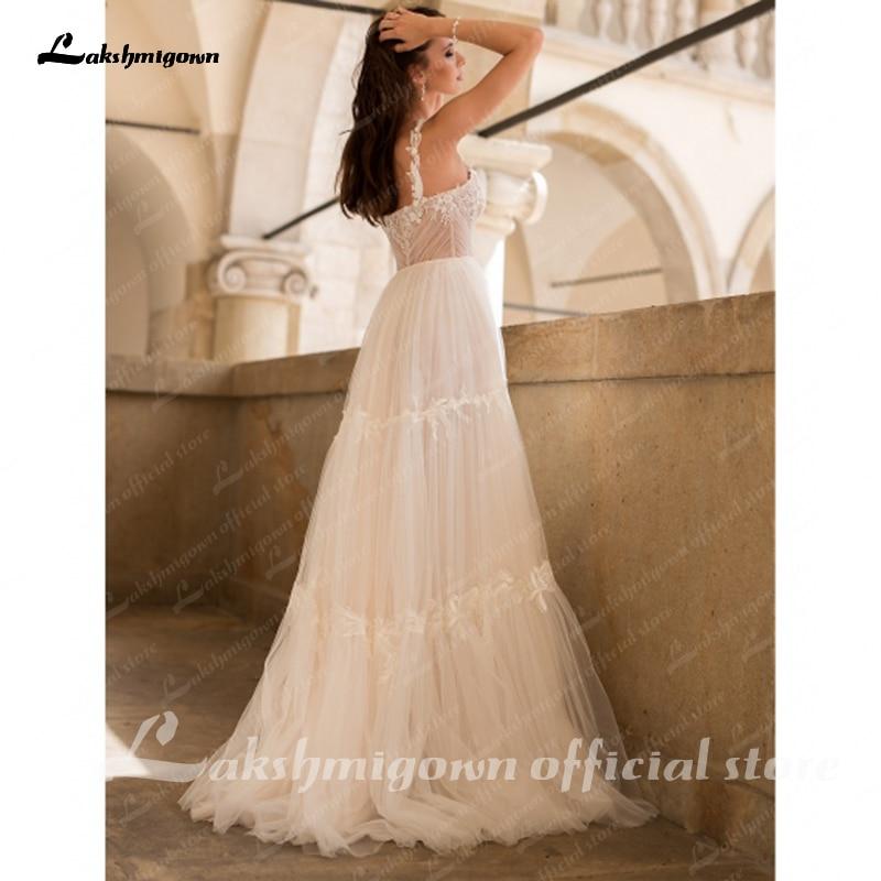 Wedding Dress Off Shoulder Beach Simple Floor Length - ROYCEBRIDAL OFFICIAL STORE